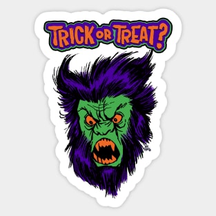 Trick or Treat Sticker